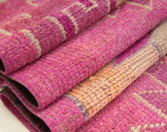 bohemian wool rug, stairway rug, aesthetic rug, soft pile rug, ethnic rug, cool rug, vintage turkish rug, 3.1x10 ft, herki runner, DC 3489