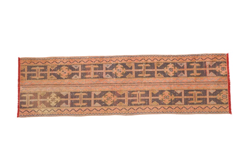 organic wool rug, patchwork rug, coastal rug, handknotted rug, turkish vintage rug, mudroom rug, bath mat cute, 1.8x6.3 ft, old rug