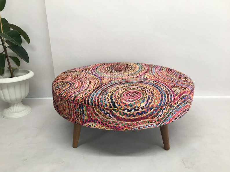 Retro coffee table, Versatile table, Tea table, Ottoman table, Meditation bench, Living room table, Handmade furniture, Footstool, DCY 698