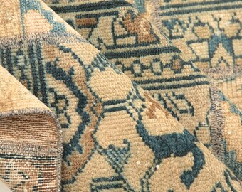 プレッピーラグ、アンティークウシャクラグ、ペットフレンドリーラグ