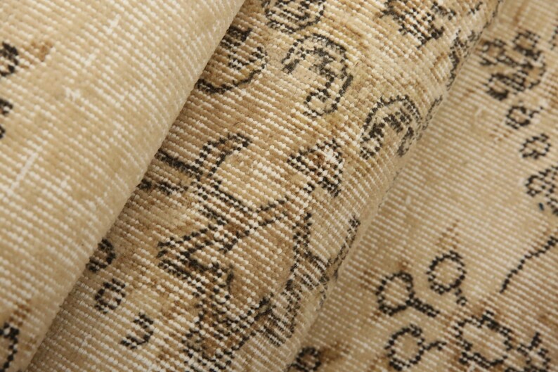 earth tone rug, turkish oushak rug, ethnic rug, lodge rug, vintage area rug, oriental rug, soft pile rug, 3.8 x 6.4 ft, floor rug, DC 7382