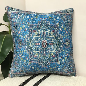 Traditional pillow, Accent pillow cover, Fireside cushion, Bohemian pillow, Turkish pillow cover, Washable pillows, Soft pillowcase,