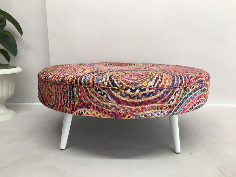 Retro coffee table, Versatile table, Tea table, Ottoman table, Meditation bench, Living room table, Handmade furniture, Footstool, DCY 698