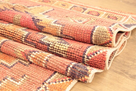 long rug, area runner rug, neutral rug, herki runner rug, wool rug, collector rug, nomadic rug, sustainable rug, 2.8 x 9.5 ft, DC 6444