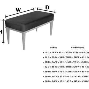 Bench for bedroom, Window bench, Farmhouse bench, Hallway bench, Footstool ottoman, Boho piano bench, Entry bench, Handmade furniture