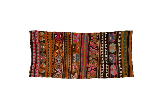 traditional rug, vibrant color rug, antique rug, bohemian kilim rug, aesthetic rug, living room rug, vintage turkish rug, 4.8x9.7 ft, DC6968