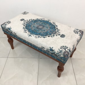 Ottoman for dining room, Sofa bench, Upholstered bench, Mudroom bench, Piano bench, Vanity bench, Frontdoor bench, Footstool bench,
