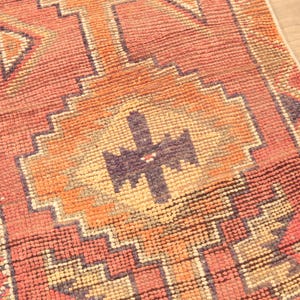 long rug, area runner rug, neutral rug, herki runner rug, wool rug, collector rug, nomadic rug, sustainable rug, 2.8 x 9.5 ft, DC 6444 image 7
