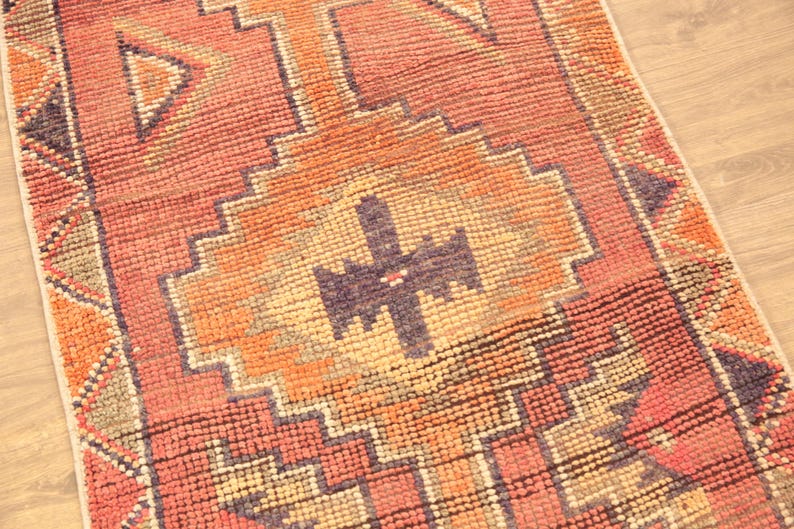 long rug, area runner rug, neutral rug, herki runner rug, wool rug, collector rug, nomadic rug, sustainable rug, 2.8 x 9.5 ft, DC 6444 image 7