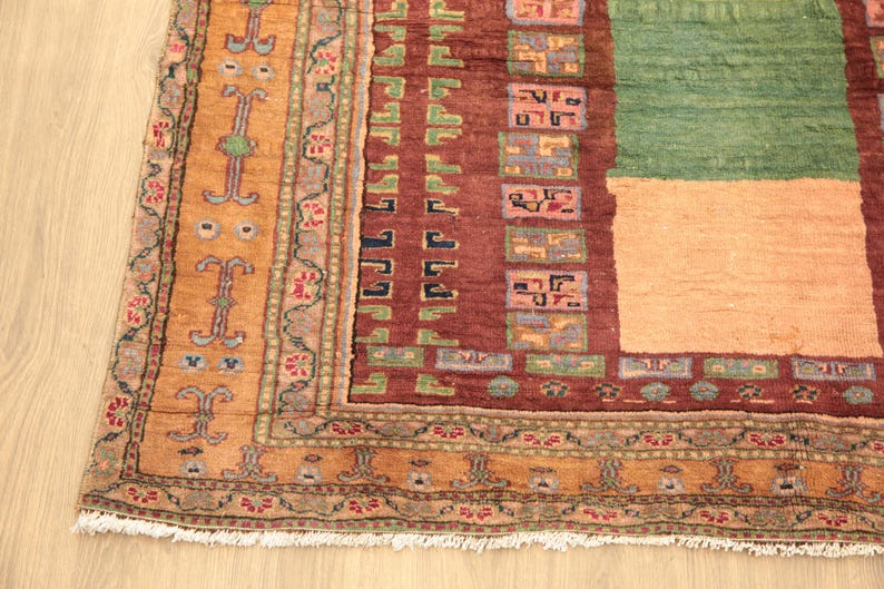 genuine area rug, traditional rug, soft textured rug, turkish vintage rug, nook rug, 4.4x6.6 ft, fireplace rug, hanging rug, DC 6645