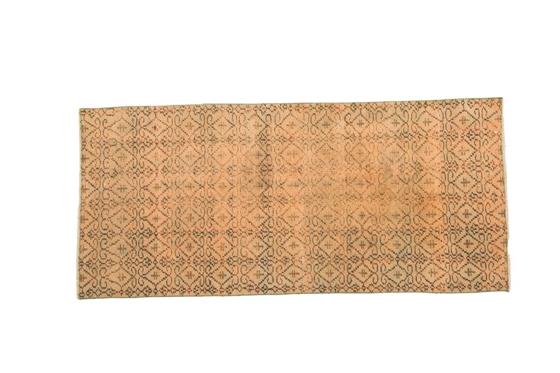 traditional rug, ikat rug, gallery rug, farmhouse rug, entryway rug, turkish vintage rug, ethnic rug, vintage rug, 2.7x6ft, cool rug