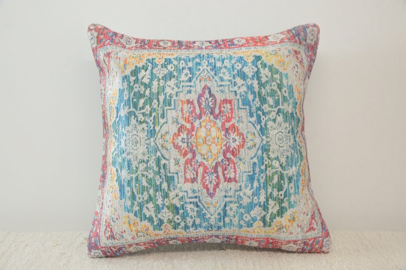 Pastel color pillow, Floral pillow, Lumber pillow, Chair cushion, Maximalist pillow, Decorative pillow, Boho pillow cover, 12x24 ,