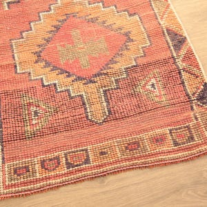 long rug, area runner rug, neutral rug, herki runner rug, wool rug, collector rug, nomadic rug, sustainable rug, 2.8 x 9.5 ft, DC 6444 image 5