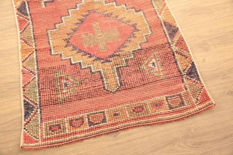 long rug, area runner rug, neutral rug, herki runner rug, wool rug, collector rug, nomadic rug, sustainable rug, 2.8 x 9.5 ft, DC 6444 image 5