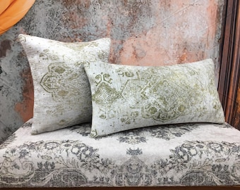 Accent pillow, Sofa cushion, Ethnic pillows, Sham pillow cover, Rug pillow, Pastoral pillow, Armchair pillow, Gift pillow cover, DCP 421