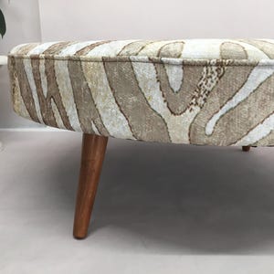 Coffee table, Wood work table, Durable table, Upholstered ottoman, Zebra bench, Retro table, Bohemian bench, Nesting table, DCY 490 Nutbrown