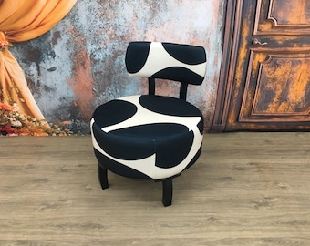 Poltrona da giardino, Poltrona di design nero-beige, Poltrona a righe, Poltrona lounge elegante, Poltrona Anywhere, Divano, Sedia da giardino, DCP 3434