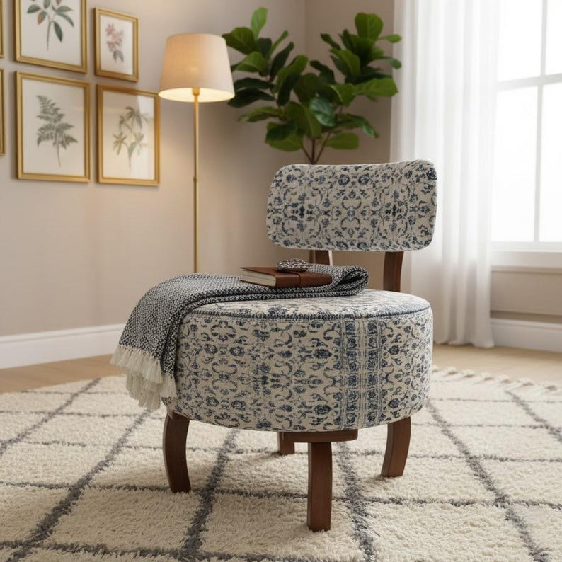 Upholstred chair, Accent chair, Livingroom armchair, Bedroom chair, Decorative chair, Modern chair, Stylish chair, Textured chair, DCP 4820