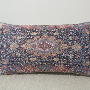 Floral pillow, Couch cushion, Throw pillow cover, Pastoral pillow, Coastal pillow, Gift pillow cover, Textured pillow, Boho pillow,