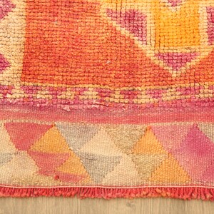 handmade vintage rug, oushak wool rug, bohemian rug, kitchen rug, stair mat, 2.9 x 11.6 ft, soft herki rug, boho decor rug, DC 122