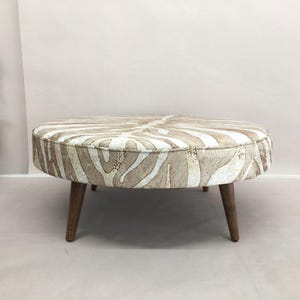 Coffee table, Wood work table, Durable table, Upholstered ottoman, Zebra bench, Retro table, Bohemian bench, Nesting table, DCY 490 Walnut