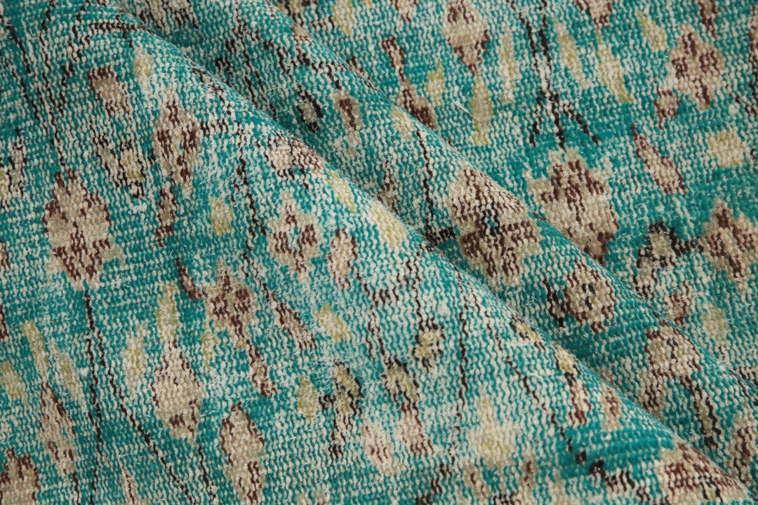 Genuine Wool Rug, Pastel Color Rug, Antique Rug, Rugs for Bedroom