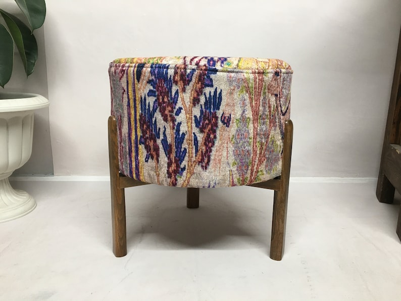 Vanity chair, Footstool ottoman, Entry chair, Pastoral stool, Bedroom bench, Cozy chair, Wood work bench, Side table, Accent stool, Footrest