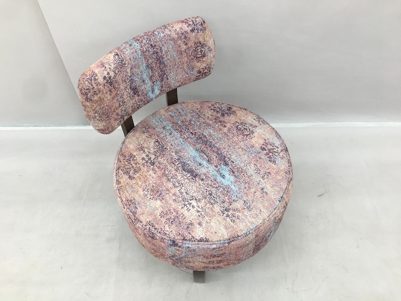 Low Barrel Chair, Lounge Chair, Upholstered Chair, Corner Chair, Cocktail Chair, Luxury Chair, Lobby Chair, Cozy Vanity Chair, DCP 397