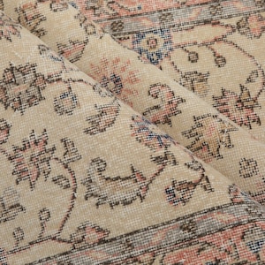 astoral rug, rugs for bedroom, boho rug, genuine wool rug, vintage rug, ottoman rug, turkish handmade rug, 5x9 ft, oushak area rug