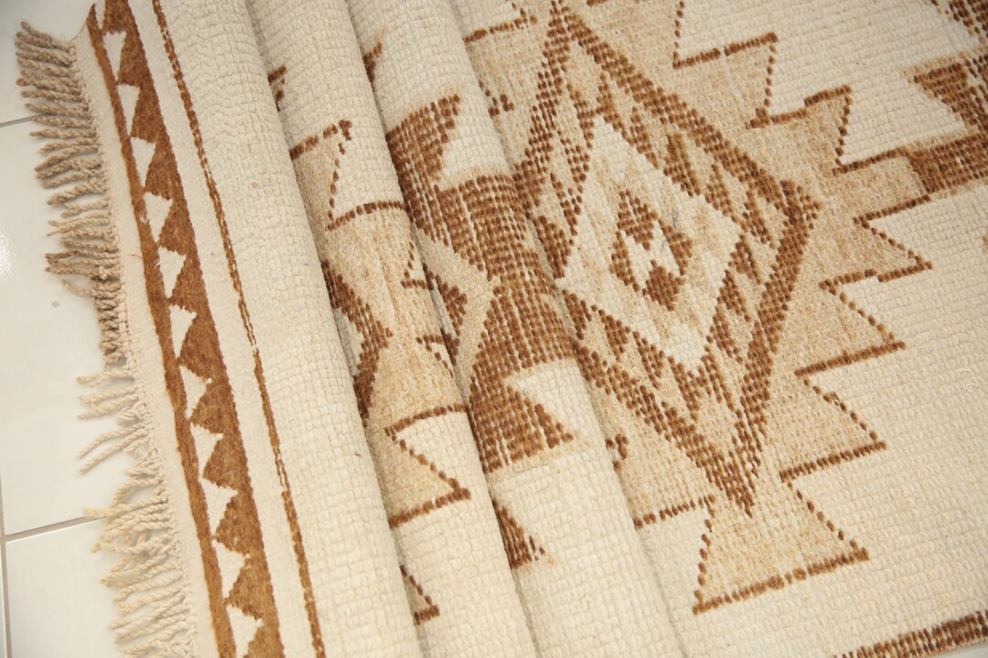 Tarki Rug Herki Turkish Rug, Soft Textured Rug, Rug With Fringe, Farmhouse Rug ...