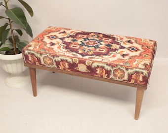 Handmade bench, Ottoman bench, Porch bench, Piano bench, Upholstered bench, Bohemian bench, Desk bench, Mudroom bench, Bench for bedroom