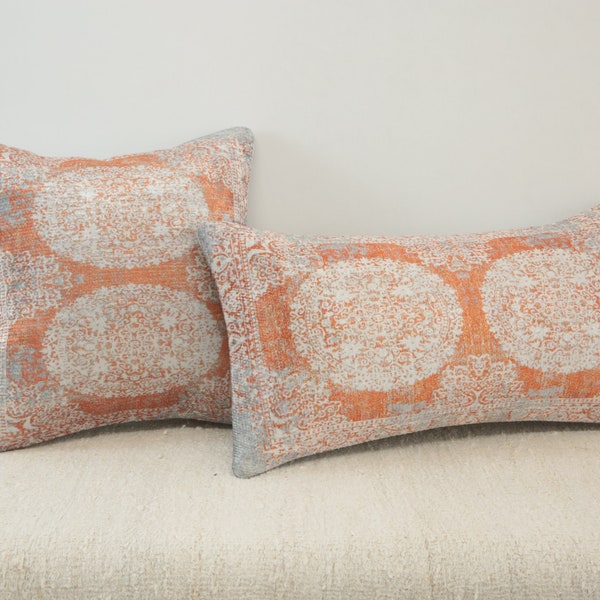 Orange Euro Sham Etsy