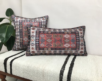 Ethnisches Kissen, Retro Kissenbezug, Boho rosa Kissen, Eclectic Kissen, Nackenkissen, weiches Kissen, Lendenkissen, Dekokissen, Dekokissen, DCP 5266