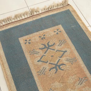 antique oushak rug, multicolor rug, stairway rug, turkish wool rug, corridor rug, bordered rug, vintage rug, foyer rug, 2.7x10 ft, DC 5758