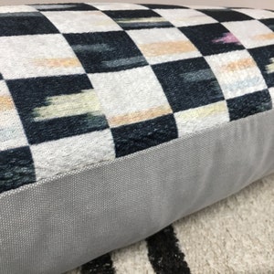 Check pillow cover, Retro pillow, Modern pillow, Hotel pillows, Euro sham cover, Pillow for bed, Farmhouse pillow, Sofa pillowcase, DCP 5045