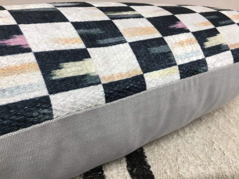 Check pillow cover, Retro pillow, Modern pillow, Hotel pillows, Euro sham cover, Pillow for bed, Farmhouse pillow, Sofa pillowcase, DCP 5045