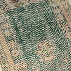 Antique Oushak Rug, Pastoral Rug, Bohemian Rug, Pastel Turkish Rug ...