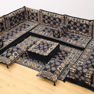 Majlis sofa, Arabic sofa majlis, Majlis sofa set, Handmade u shape sofa, Majlis sofa set, Custom majlis sofa, Balcony pillow, Boho pillow