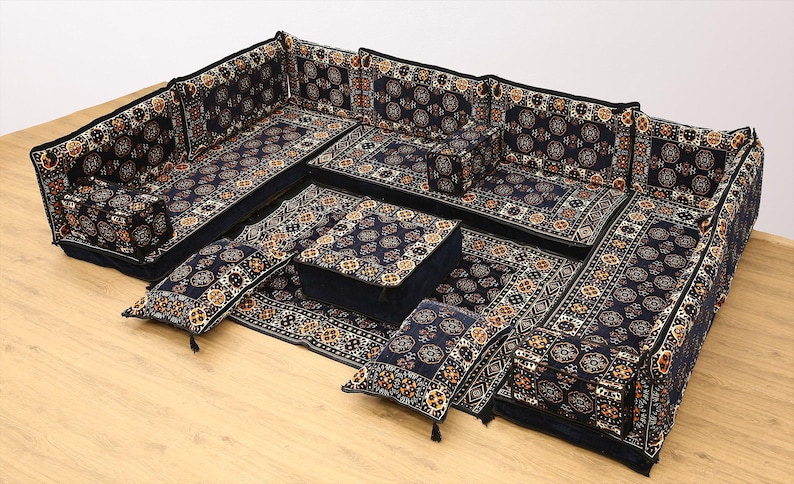 Majlis sofa, Arabic sofa majlis, Majlis sofa set, Handmade u shape sofa, Majlis sofa set, Custom majlis sofa, Balcony pillow, Boho pillow
