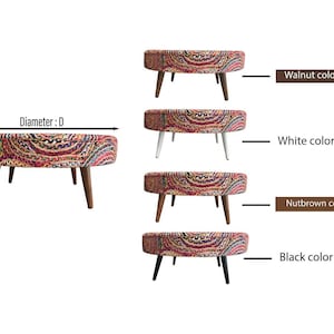 Retro coffee table, Versatile table, Tea table, Ottoman table, Meditation bench, Living room table, Handmade furniture, Footstool, DCY 698 Walnut