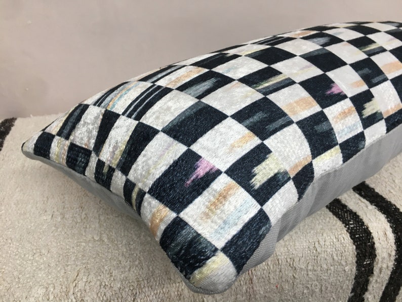 Check pillow cover, Retro pillow, Modern pillow, Hotel pillows, Euro sham cover, Pillow for bed, Farmhouse pillow, Sofa pillowcase, DCP 5045