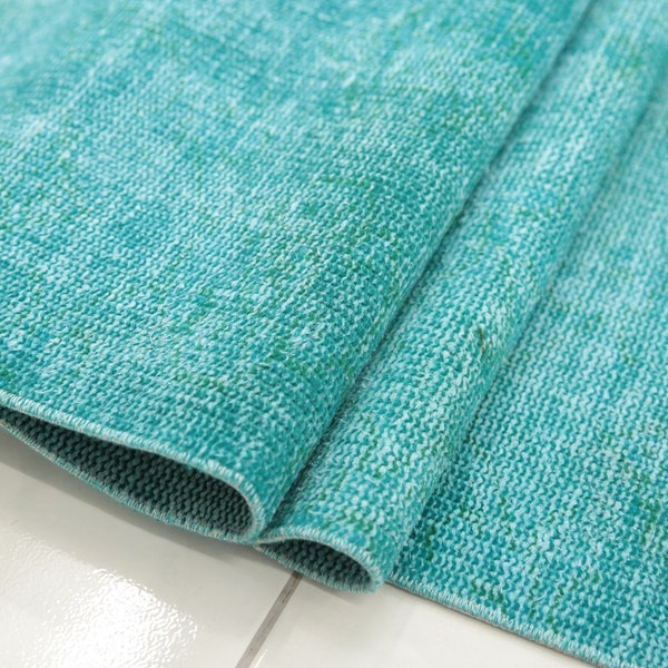 Turquoise Rug - Etsy