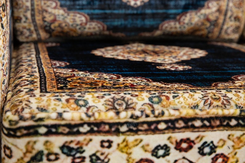 Loveseat sofa, 2 seater sofa, Bohemian sofa, Upholstered couch, Living room sofa, Single sofa, Lazy loveseat, Twin sofa, Bench with back