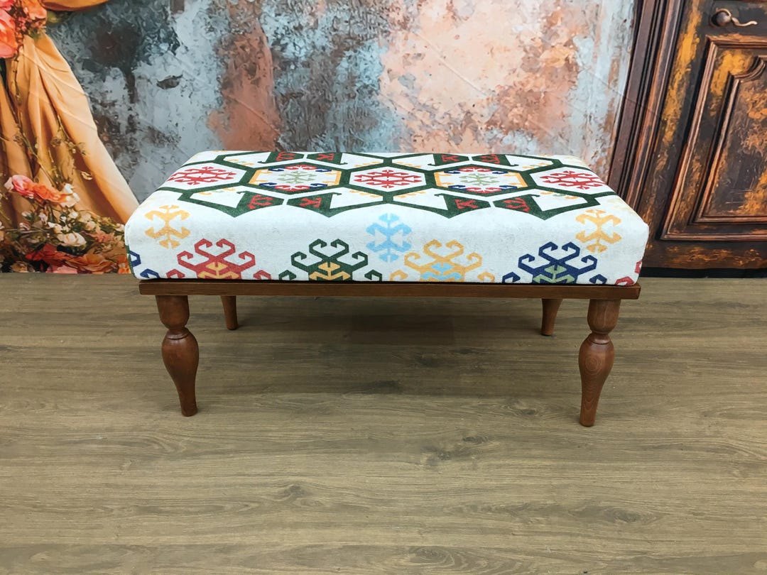 Handmade Bench, Ottoman for Dining Room, Mud Room Bench, Sitting Bench ...