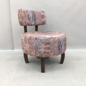 Low Barrel Chair, Lounge Chair, Upholstered Chair, Corner Chair, Cocktail Chair, Luxury Chair, Lobby Chair, Cozy Vanity Chair, DCP 397