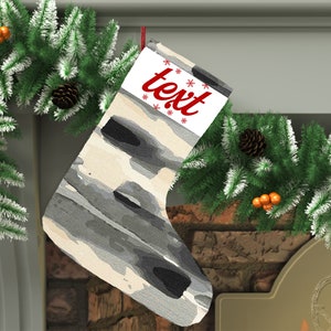 fireplace stockings, winter stockings, farmhouse stocking, xmas party favors, christmas stockings, soft chenille socks, santa socks, DC 5073