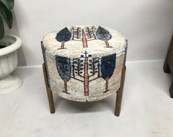 Bean bag ottoman, Covered bench, Vanity bench, Wood work bench, Dressing table bench, Pouf stool, Piano bench,  Round bench, Shoe bench