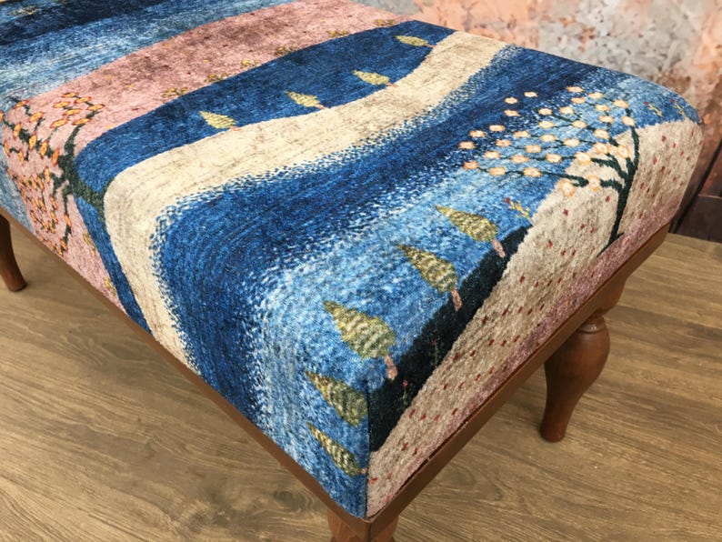 Vanity bench, Boho decor bench, Bedroom bench, Sitting bench, Cozy bench, Foyer bench, Yoga bench, Upholstered bench, Dining table bench