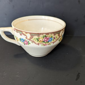 Vintage USA bloemen theekopje