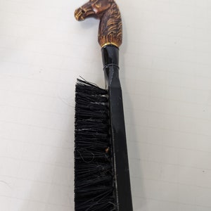 Vintage Horse Handle Shoe Brush
